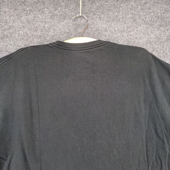 ACDC Rockware Womens Back in Black T-Shirt Black Size XL Short Sleeve Cotton - Picture 7 of 12